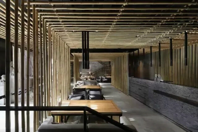 广州如何让餐厅设计玩转中国风？几根竹子让你眼前一亮！