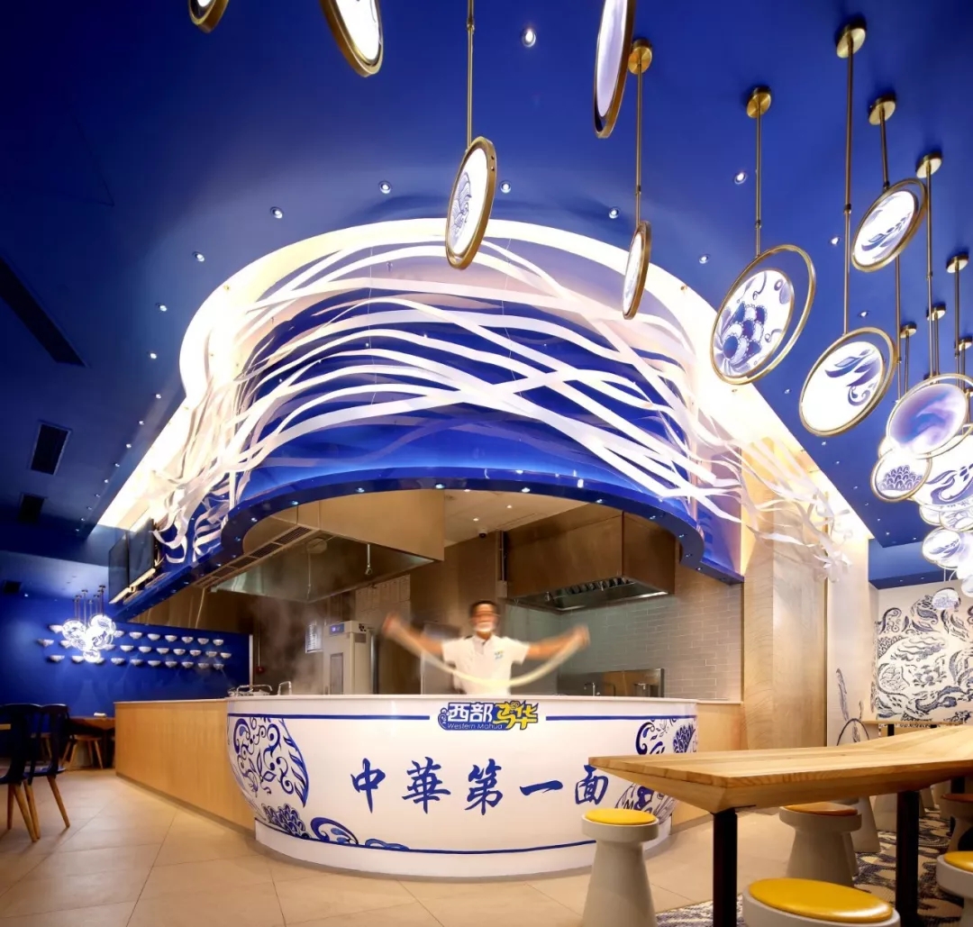 广州充满文化魅力的餐饮空间设计，让兰州拉面瞬间高大上